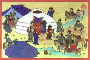 Miniatur, Leben in der Mongolei